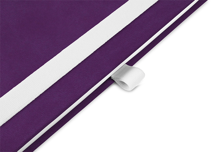 "Imperial Lila" - DIN A5 mit deinem Umschlagdesign