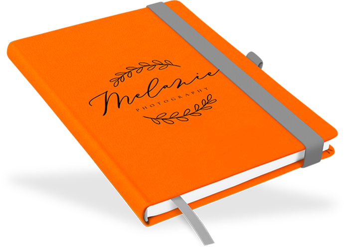 "Orange Iced Tea" - DIN A5 mit deinem Umschlagdesign