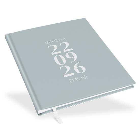Erinnerungsbuch Hochzeit - Minimalistisch "Lisbon" - EBH-25001-M-11
