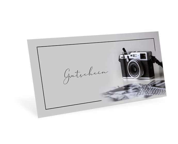 Gutscheinkarte Classic "Fotografie" - 1209010355