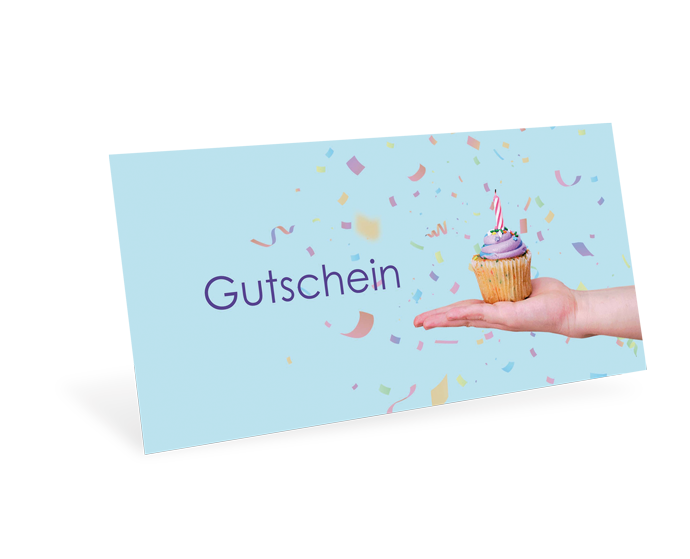 Gutscheinkarte Classic "Cupcake" - 1209010362