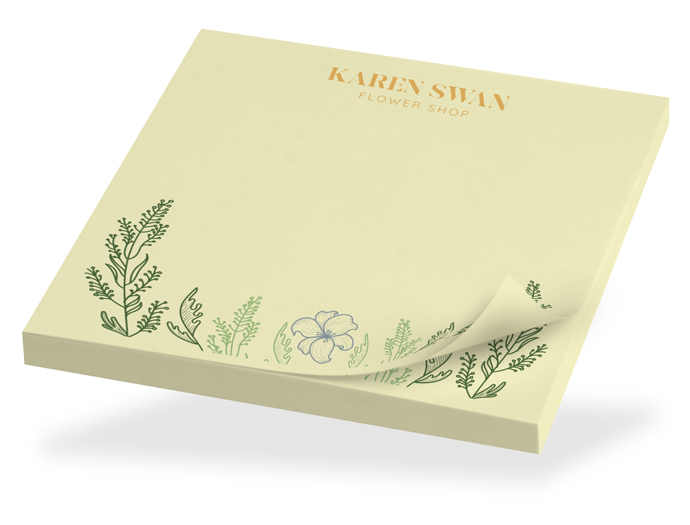 Haftnotizen Premium Papier im Format 72 x 72 mm