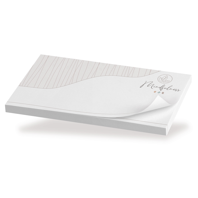 Haftnotizen Premium Papier im Format 125 x 72 mm