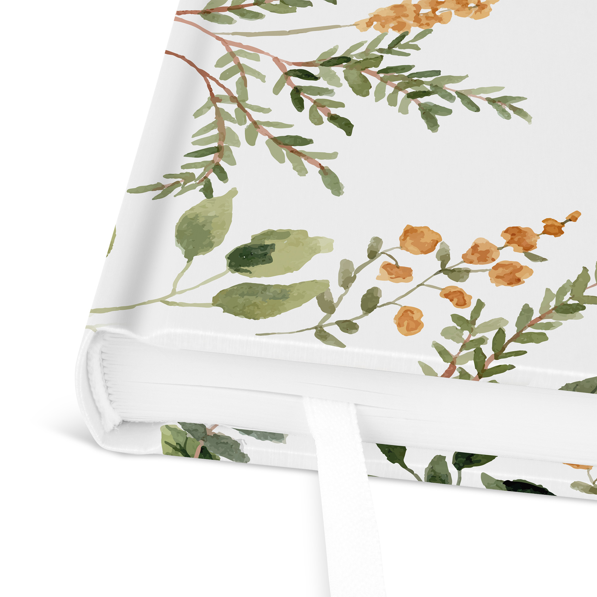 Erinnerungsbuch Hochzeit - Floral "Warm Botanicals"