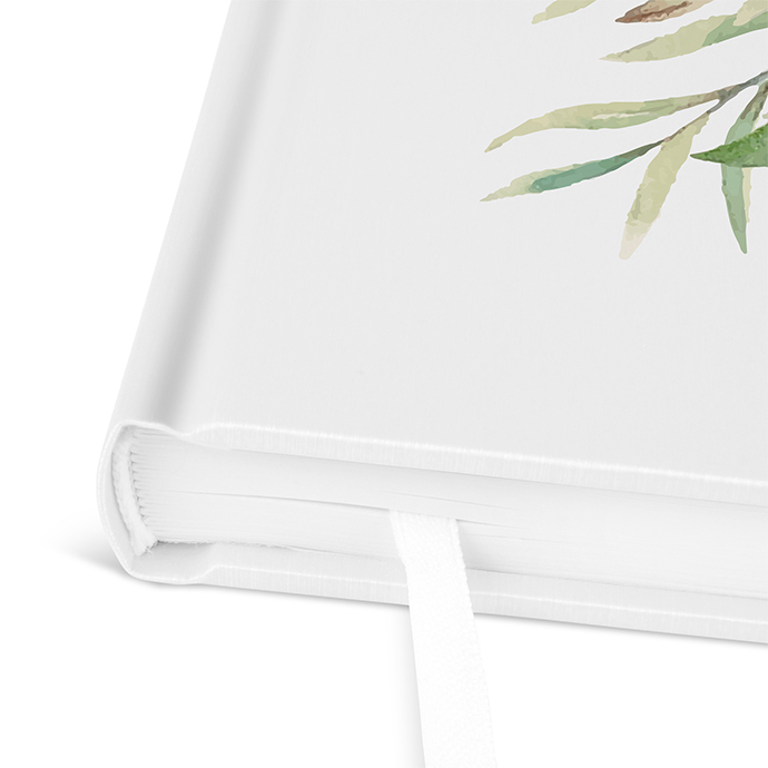 Gästebuch Ferienwohnung - Greenery "eucalyptus crown"