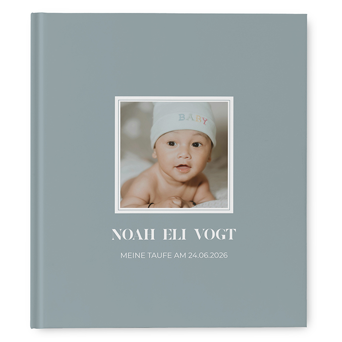 Gästebuch Taufe - Minimalistisch "Nordic Shore"
